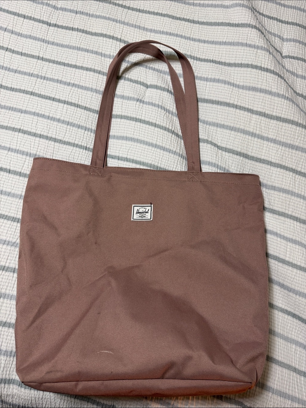 Herschel Supply Company Dusty Rose Canvas Tote